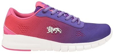 Purple/Pink 'Remi' ladies lace up trainers